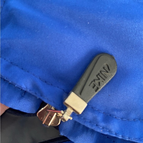 Vintage Nike Men's‎ Blue and Black Jacket size L/XL - Picture 8 of 12